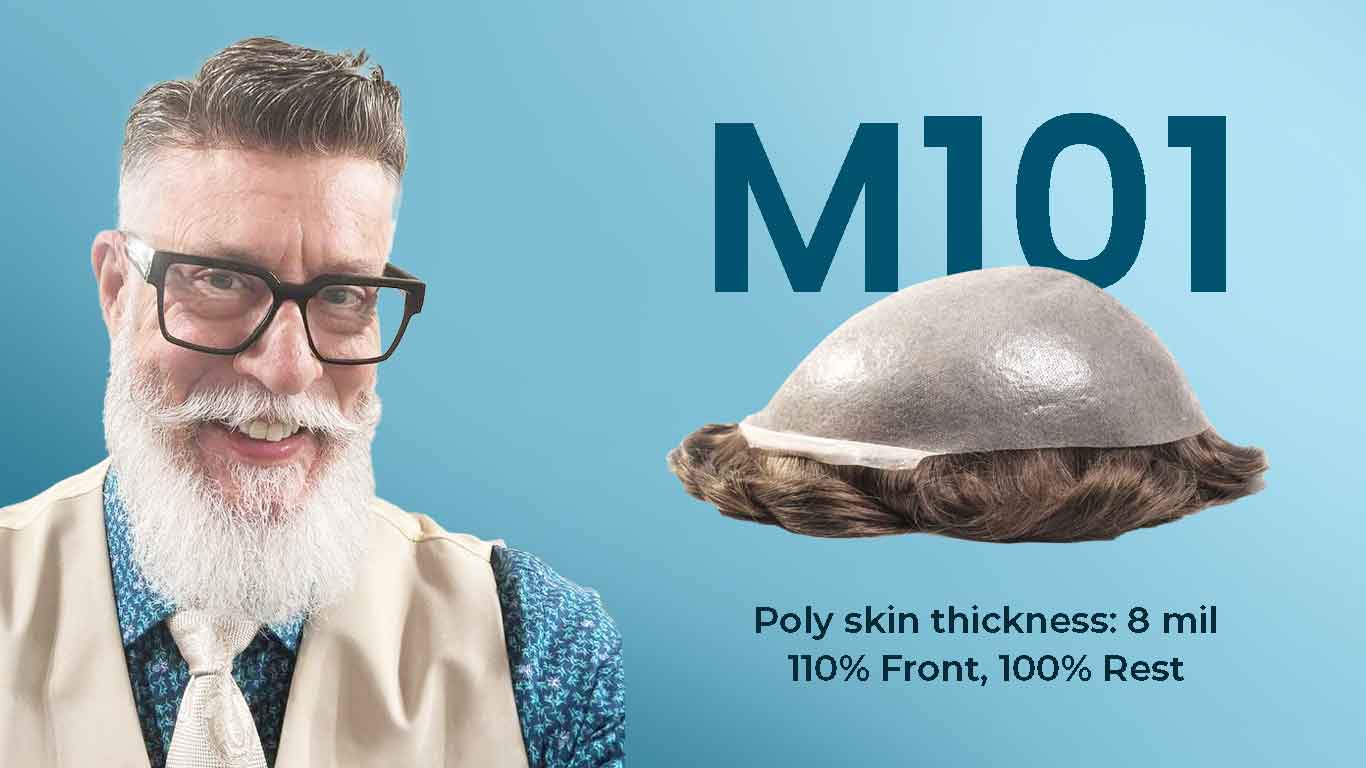 m101 hair pieces for men