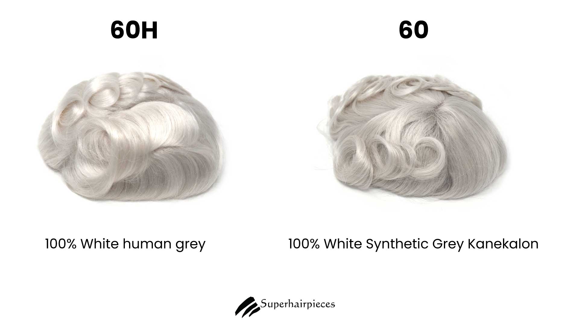 men's gray hair system