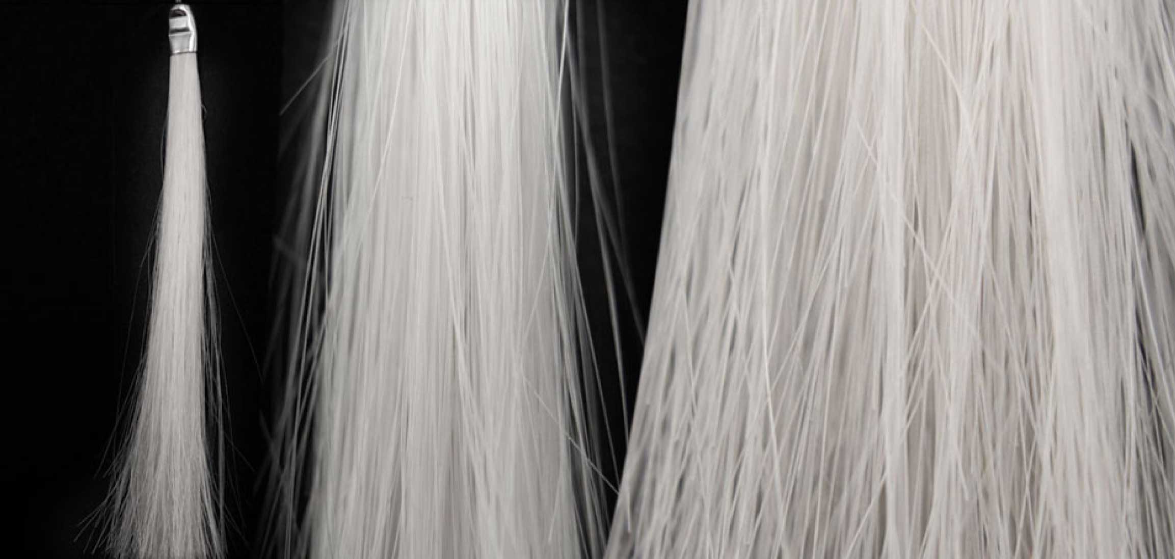 Synthetic Gray Hair