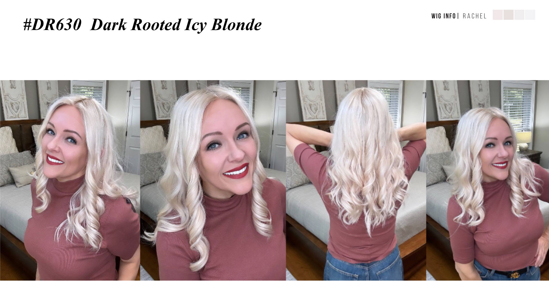 blonde hair topper